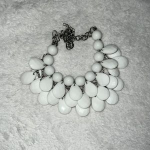 Chunky White Necklace